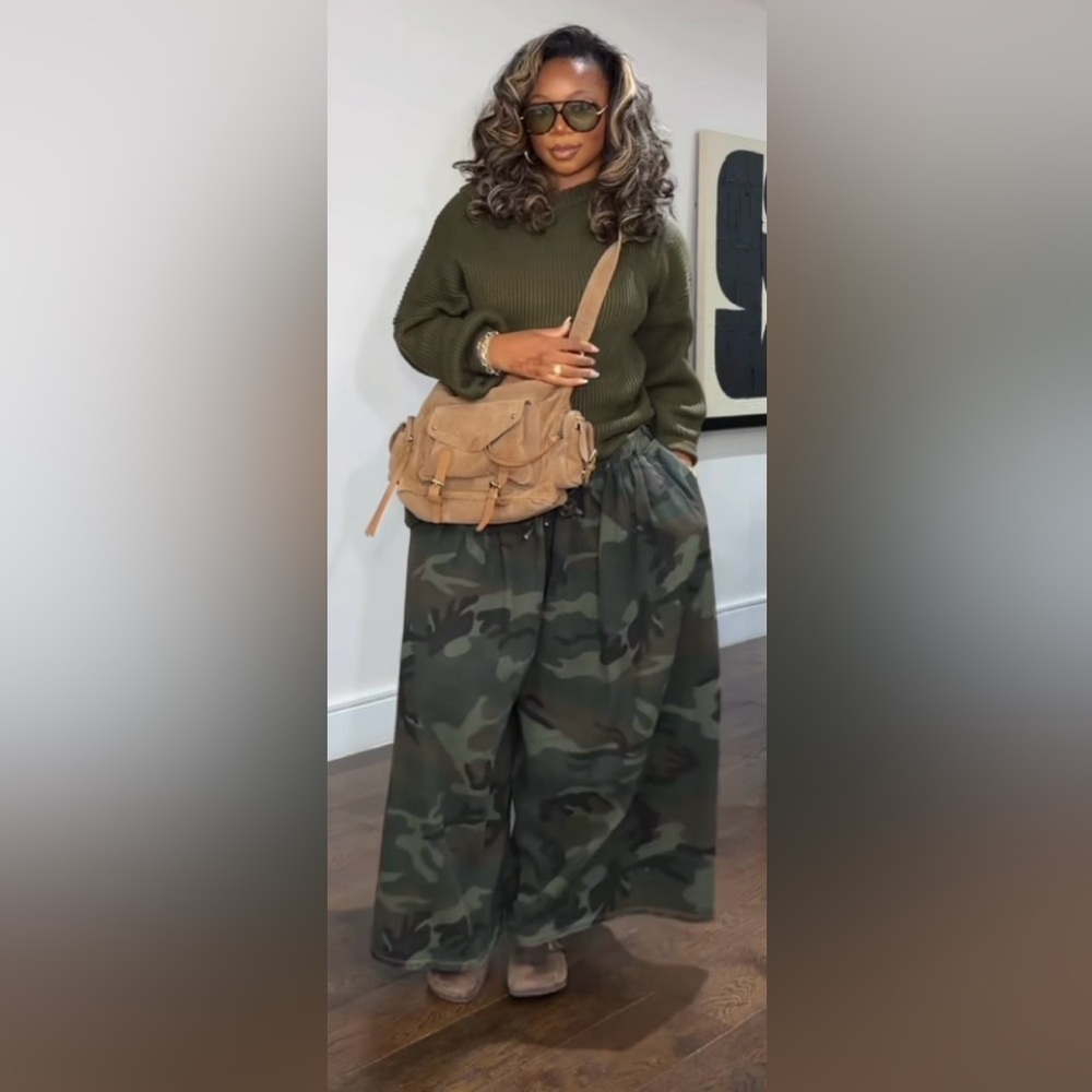 Camouflage Maxi Pants - Picture 4 of 4